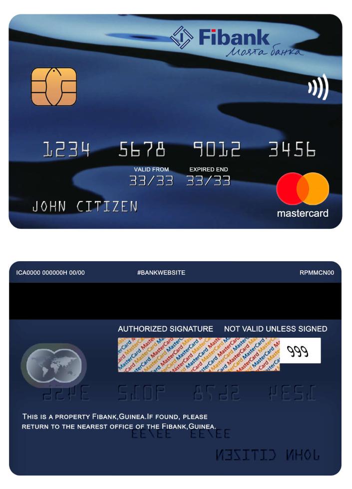 Guinea Fibank bank mastercard